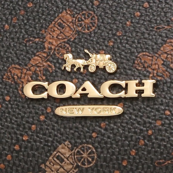 NWT Coach Horse And Carriage Tote 27 - Picture 7 of 16